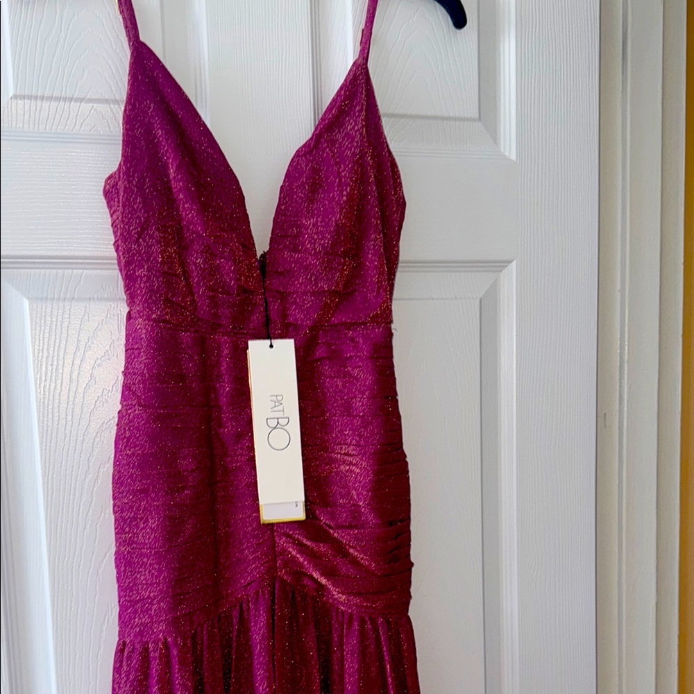 Pink BO Glitter Dress